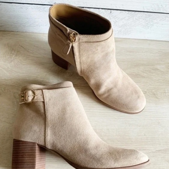 Tory Burch Shoes - tory burch suede 65mm ankle boots